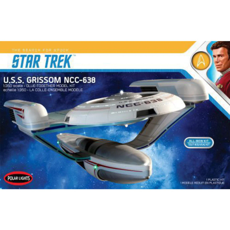 Polar Lights # 0991 1/350 Star Trek U.S.S. Grissom