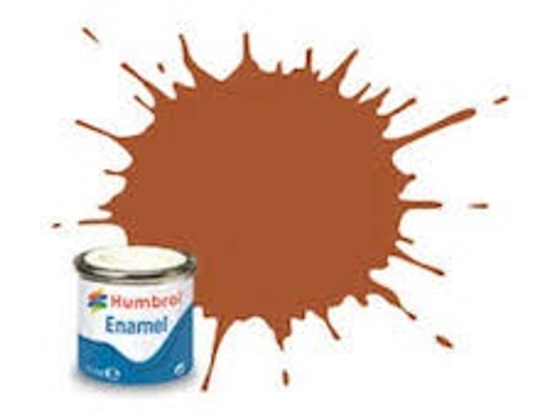 Humbrol Enamel #62 Matt Leather 14ml Tinlet