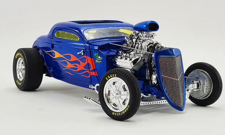 GMP # 18965 1/18 1934 BLOWN ALTERED FORD COUPE – RAT FINK