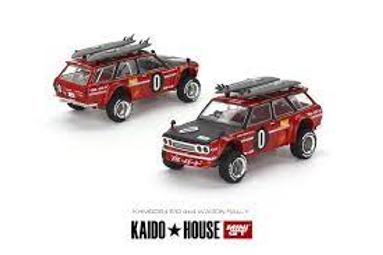 Mini GT #055 Datsun 510 Wagon- Kaido House