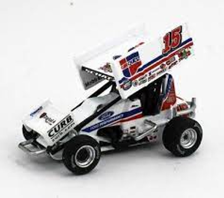 Acme #5022000 1/50 2022 #15 Carquest Sprint Car-Donny Schatz-Knoxville Nationals Champion