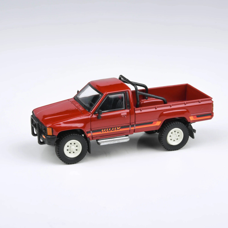 Paragon #PA65524 1/64 1984 Toyota Hilux Single Cab-Red