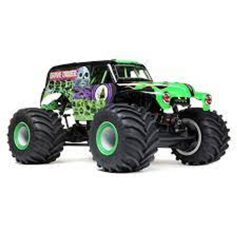 Losi #LOS01026T1 1/18 Mini LMT 4x4 Brushed RTR Monster Truck-Grave Digger