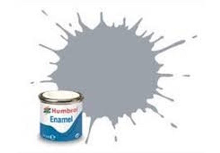 Humbrol Enamel #165 Satin Medium Sea Gray 14ml Tinlet