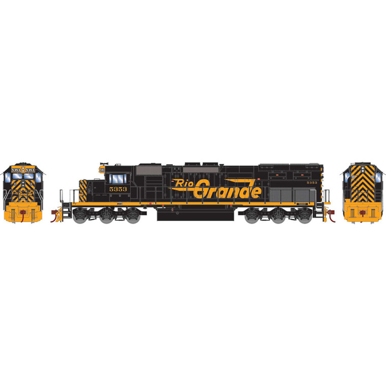 Athearn # ATH72073 HO RTR SD40T-2, D&RGW #5353