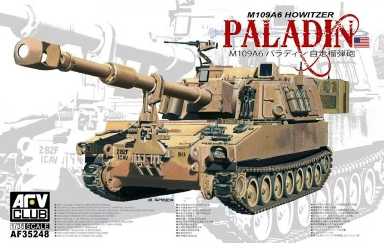 AFV Club #AF35248  1/35 M109A6 Paladin Howitzer