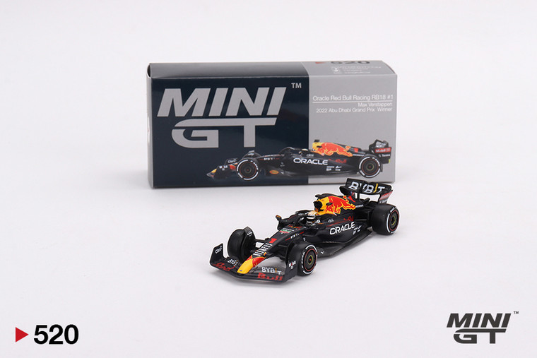 Mini GT #MGT00520 1/64 2022 Oracle Red Bull Racing-M.Verstappen