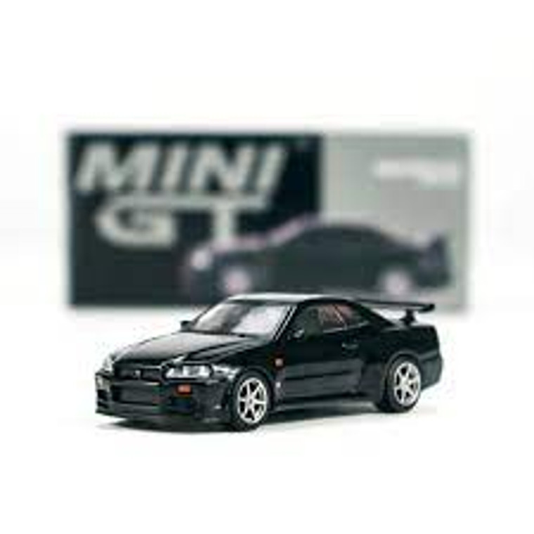 Mini GT #MGT00570 1/64 Nissan Skyline GT-R-Black Pearl
