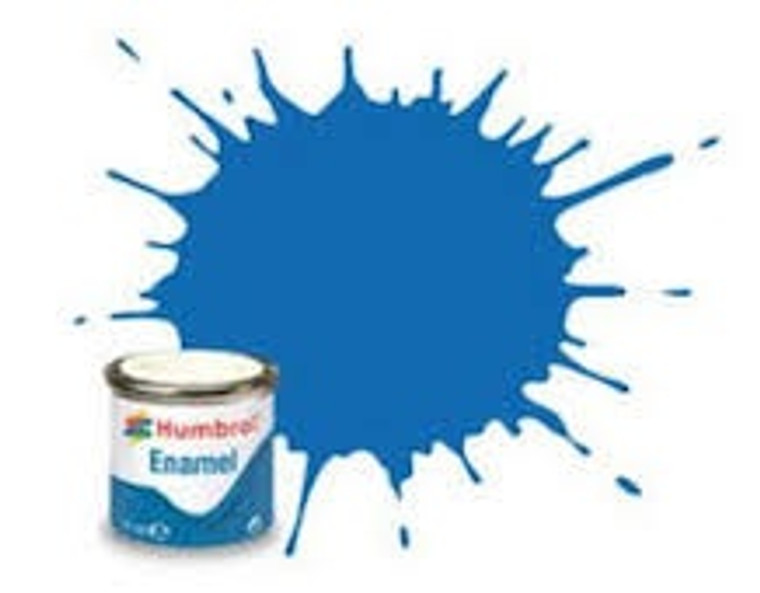 Humbrol Enamel #52 Metallic Baltic Blue 14ml Tinlet