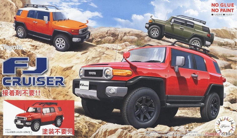 Fujimi # 066370 1/24 Toyota FJ Cruiser (Red Color Package Type)