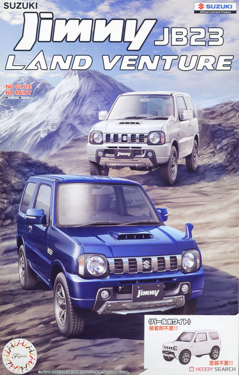 Fujimi # 066318 1/24 Suzuki Jimny JB23 (Rand Venture/Pearl White)