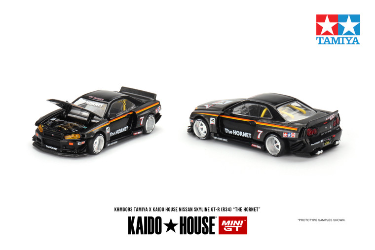 Mini GT #MGTKHMG093 1/64 Kaido House Nissan Skyline GT-R (34)