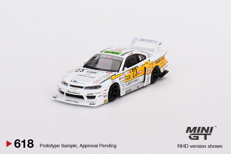 Mini GT #MGT00618 1/64 Nissan S15 LB Super Silhouette