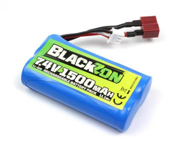 BlackZon #540149  Battery Pack Li-ion 7.4v 1500mAh