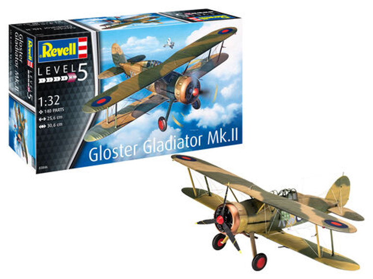 Revell #03846 1/32 Gloster Gladiator Mk.II