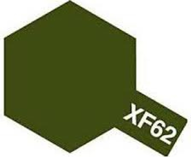 Tamiya Enamel Paint #8162 #XF-62 Olive Drab