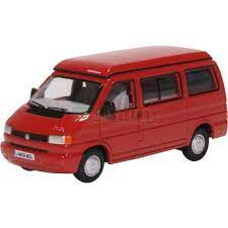 Oxford #76T4001 1/76 VW Westfalia Camper-Paparika Red