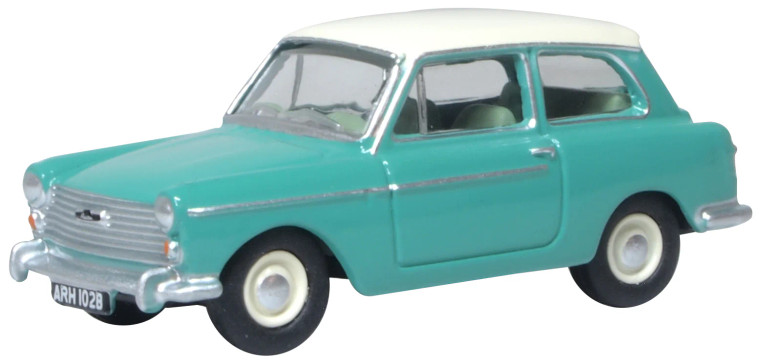 Oxford #76AA008 1/76 Austin A40 MkII Fern Green/Snowberry White