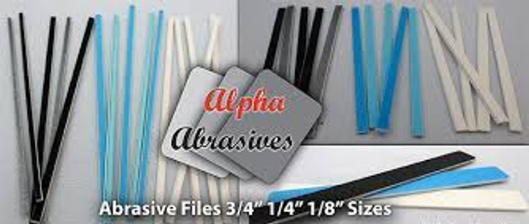 Alpha Abrasives #232-307 Sanding Files 240-320 Grit