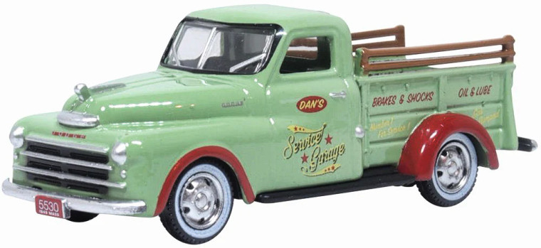 Oxford #87DP48003 1/87 1948 Dodge B-1B Pick Up - Dans Service Garage