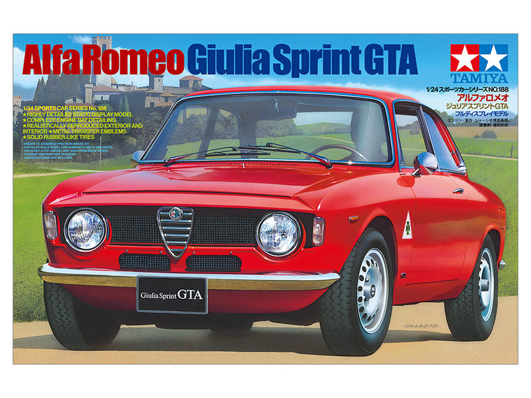 Tamiya #24188 1/24 ALFA ROMEO GIULIA SPRINT GTA