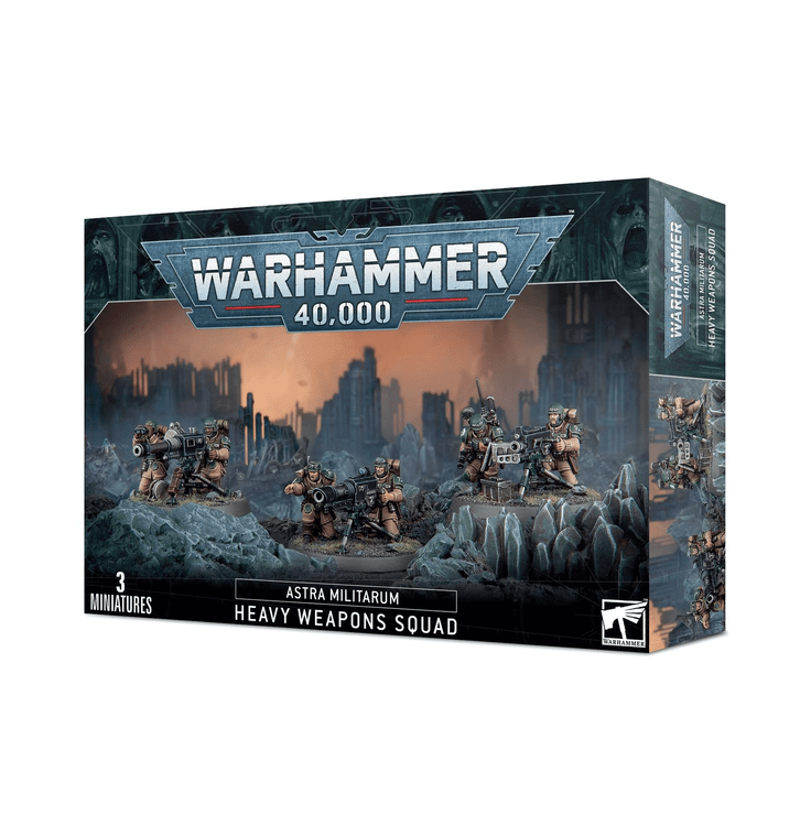 WARHAMMER 40,000 # 47-19 Astra Militarum Cadian Heavy Weapon Squad