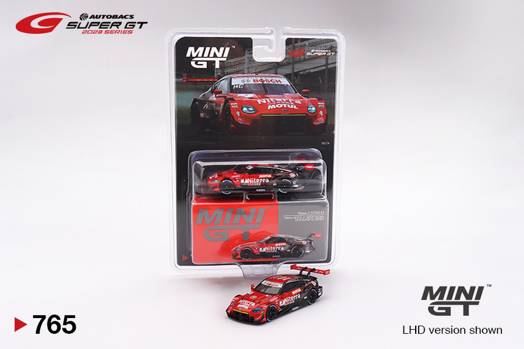 Mini GT #MGT00765 1/64 Nissan Z GT500 #3 "Niterra MOTUL Z" NDDP RACING 2023 SUPER GT SERIES