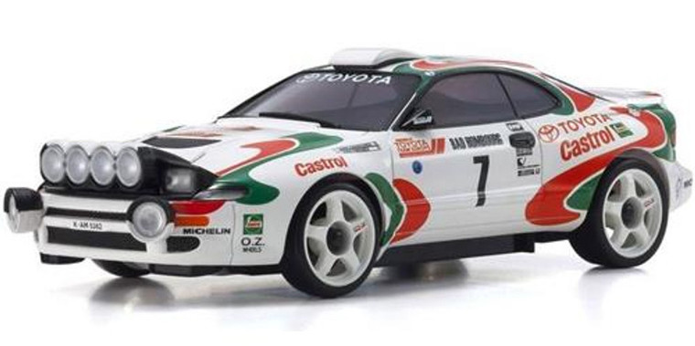 Kyosho #MZP446JK-B Toyota Celica WRC Body Set for Mini-Z
