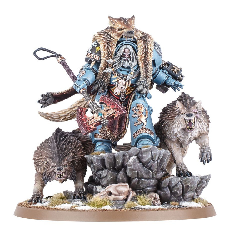 Warhammer #53-28 Space Wolves-Logan Grimnar