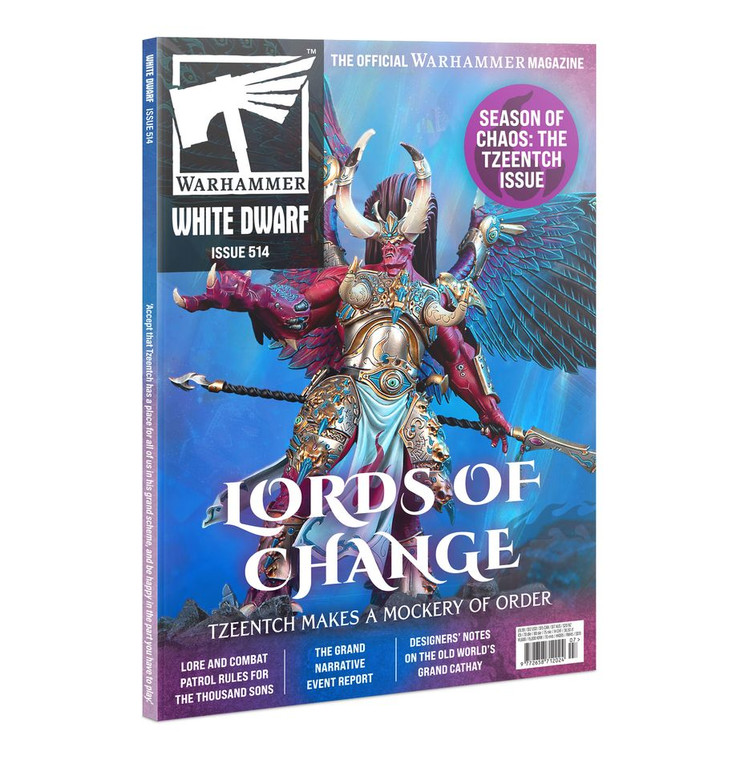 Warhammer #WD07 White Dwarf Official Magazine for Warhammer Issue 514