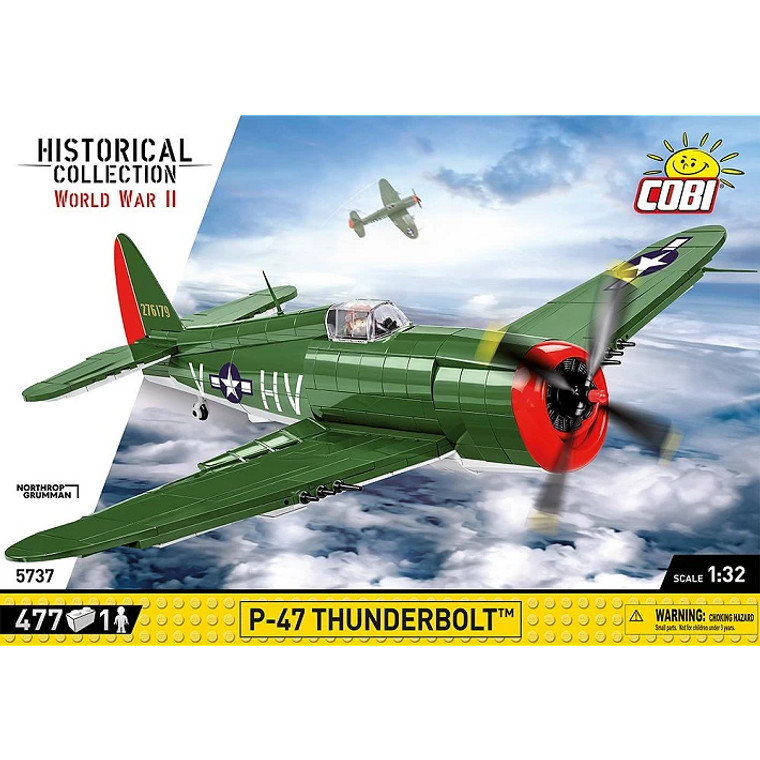 COBI #5737 P-47 Thunderbolt-477 pce