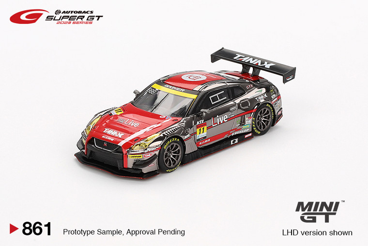 Mini GT #MGT861 1/64 Nissan GT-R NISMO GT3 #11 "GAINER TANAX GT-R" GAINER 2023 SUPER GT SERIES