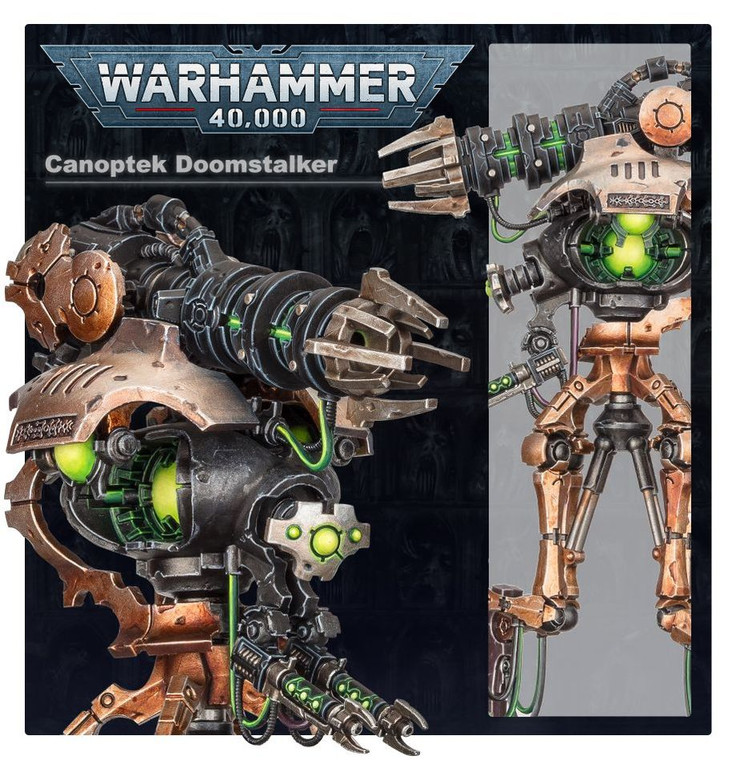 WarHammer #49-29 40K Necrons Canoptek Doomstalker
