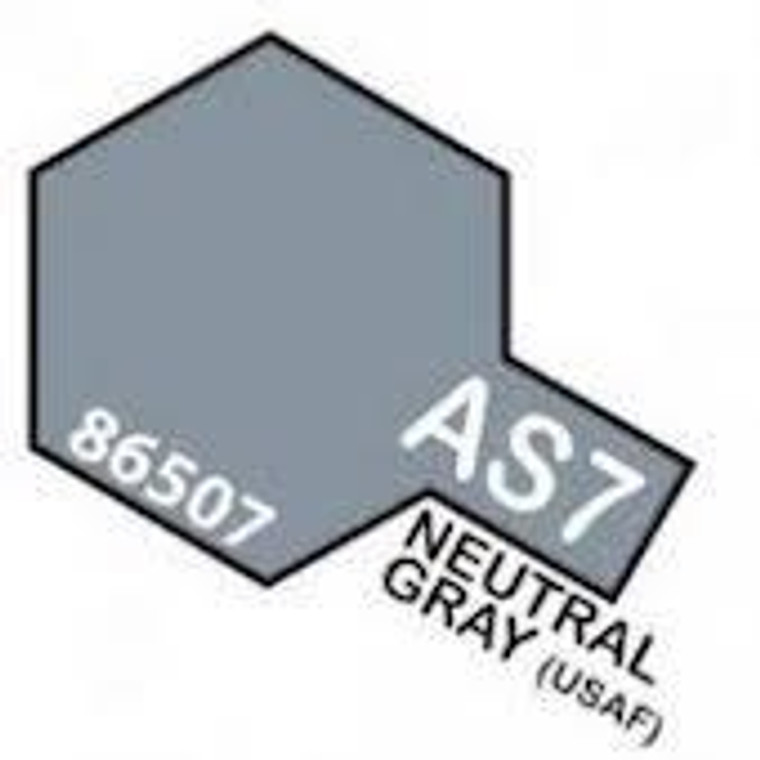 Tamiya Colour Spray Paint #86507 AS-7 Neutral Gray