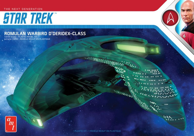 AMT #1125 1/3200 Star Trek Romulan Warbird D'Deridex-Class
