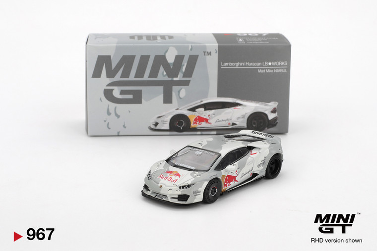 Mini GT #MGT00967 1/64 Lamborghini Huracan LB★WORKS ver. 2 Mad Mike NIMBUL