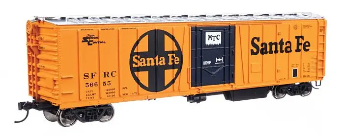 Walthers #910-3775 50' AAR Mechanical Refrigerator Car - Ready-to-Run -- Santa Fe #56655