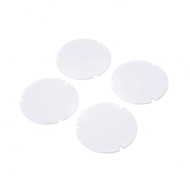 Losi # LOS-2888 Wheel Cover Set, White: 22S Sprint