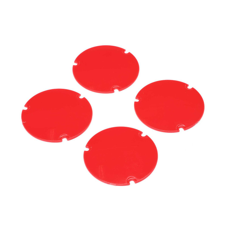 Losi # LOS-2890 Wheel Cover Set, Red 22S Sprint