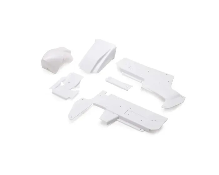 Losi #LOS1890 B BODY PANEL SET WHITE FOR 22S SPRINT CAR