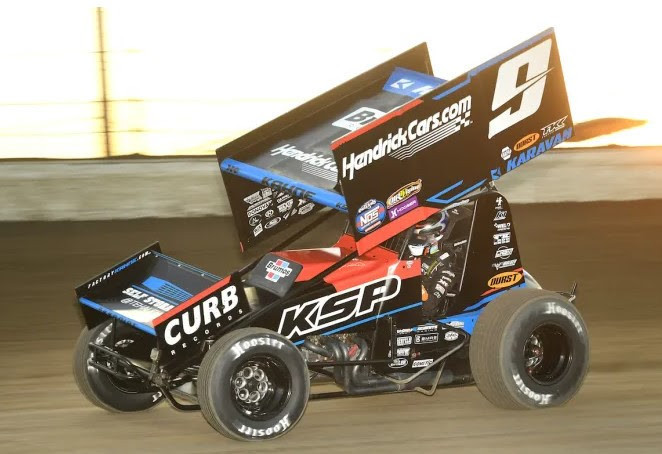 Acme #A5025000 1/50 #9KSP Winged Sprint Car- Kasey Kahne Diecast Car Model