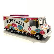 American Diorama #AD70103 1/64 Food Truck-Liberty Walk Cafe