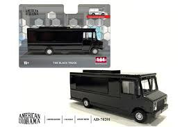 American Diorama #AD70101 1/64 Food Truck-Black