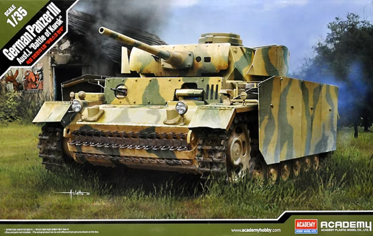 Academy 13545 1/35 German Panzer III Ausf L "Battle of Kursk"