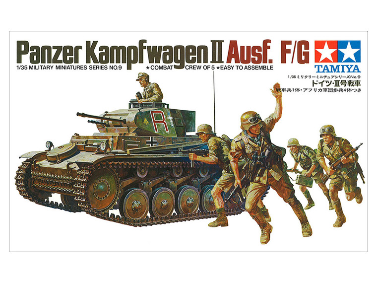 Tamiya #35009 1/35 GERMAN PANZERKAMPFWAGEN II