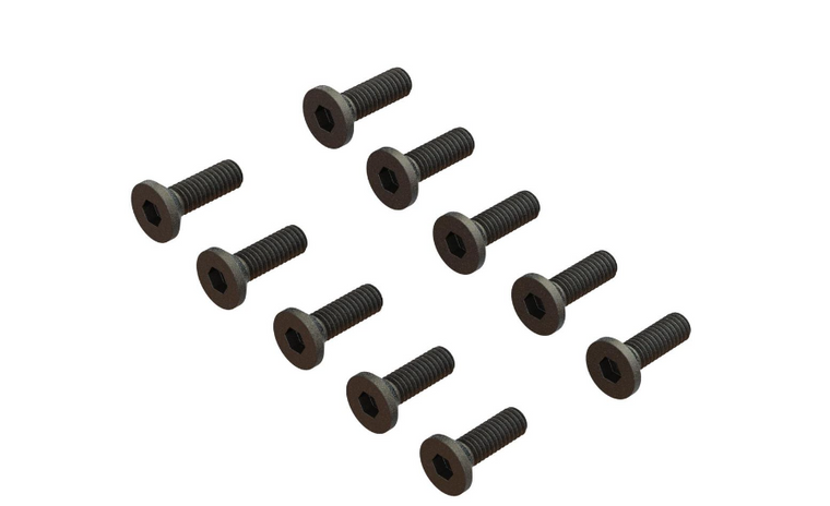 ARRMA # ARA702016 Arrma ARA702016 GROM Flat Head Screw M2.5x8mm (10pcs)