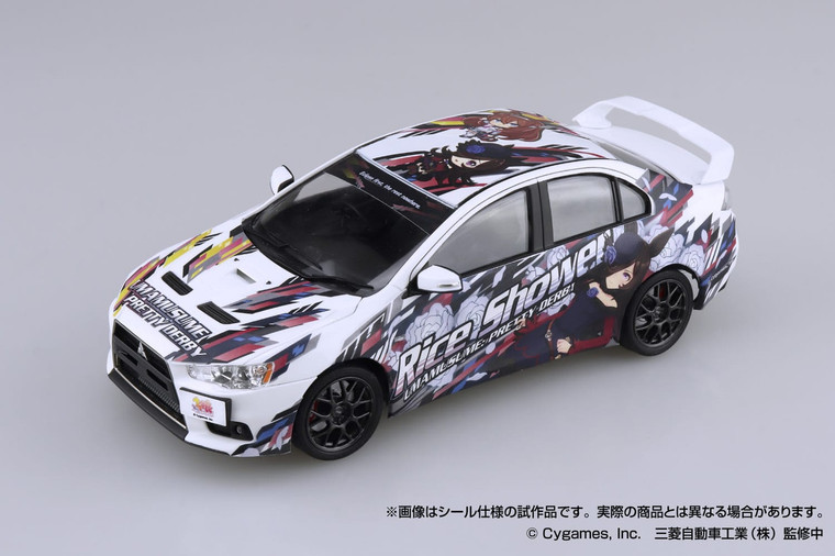 Aoshima # 20128 1/24 UMAMUSUME: PRETTY DERBY Ver.2 CZ4A LANCER EVOLUTION X FINAL EDITION '15(MITSUBISHI)