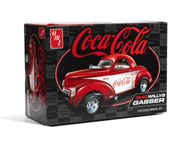 AMT # 1492 1/25  1940 Willys Coupe (Coke Race Team)