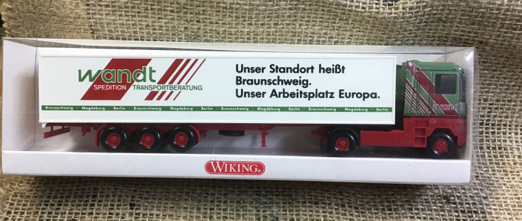Wiking #546 01 1/87 Renault Magnum AE 500 CV Semi Trailer WANDT