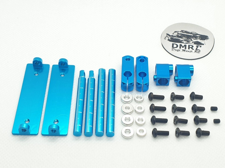 Toxic rc  #BLUE RC Car Bodyshell Mount Post, Magnetic, Invisible Stealth Bodyshell Mounting Set